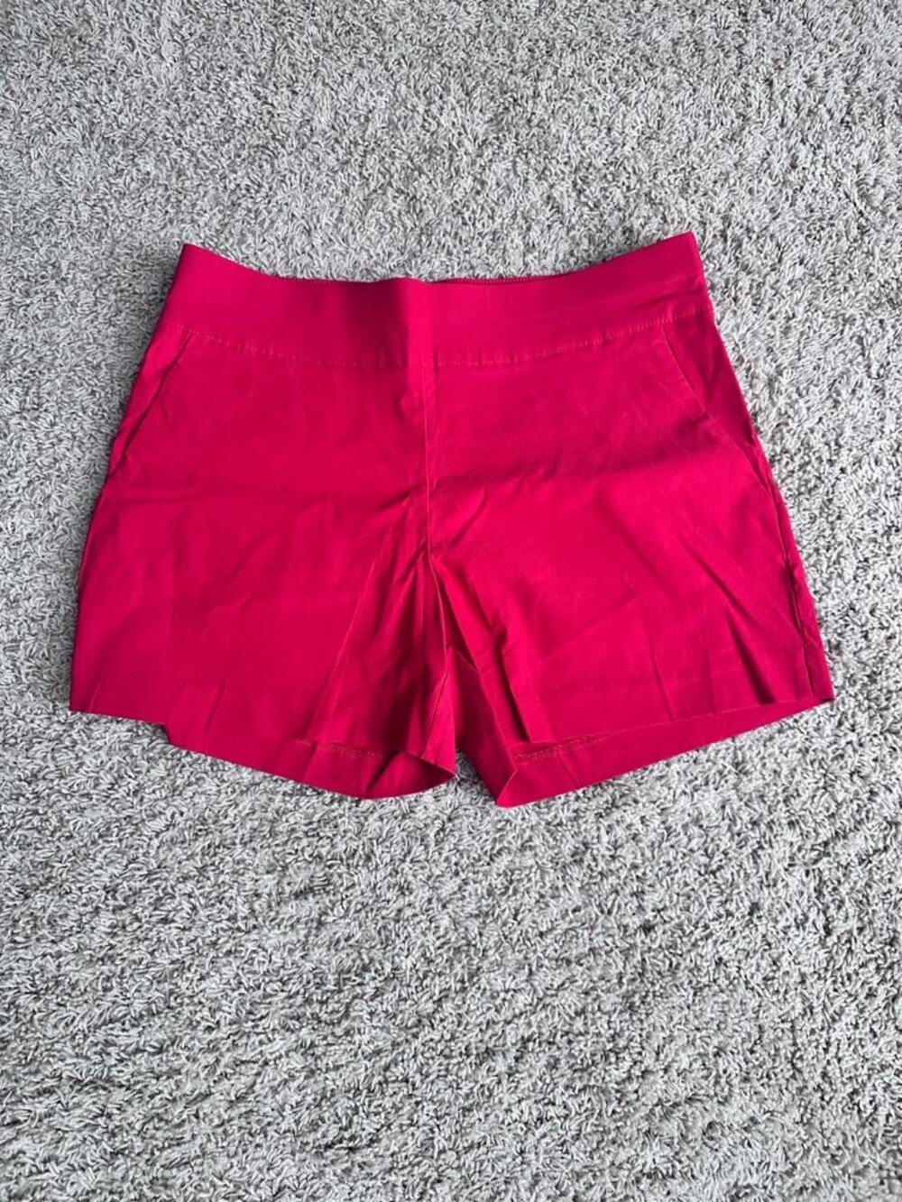 Red Stretch Shorts